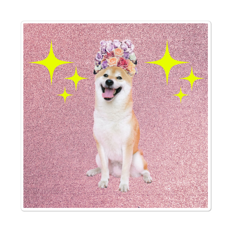 Cute Twinkling Akita Cute Poster Gift Sticker | Artistshot