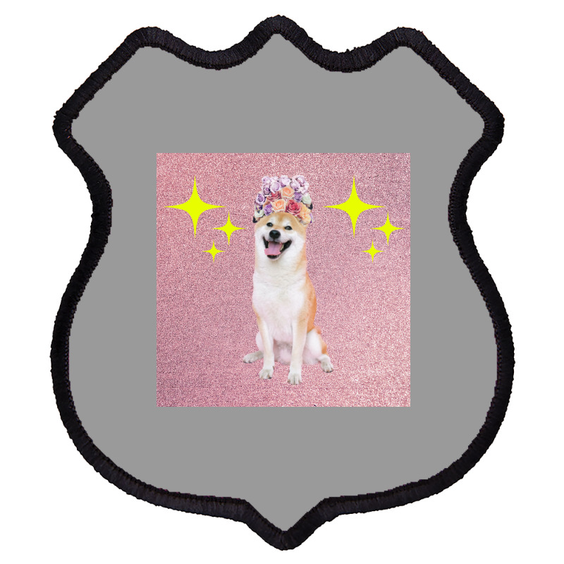 Cute Twinkling Akita Cute Poster Gift Shield Patch | Artistshot