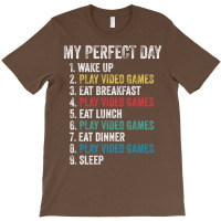 Perfect Day Play Video Games Funny Gamer Gift Classic Tshirt Hippie No T-shirt | Artistshot