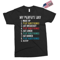 Perfect Day Play Video Games Funny Gamer Gift Classic Tshirt Hippie No Exclusive T-shirt | Artistshot