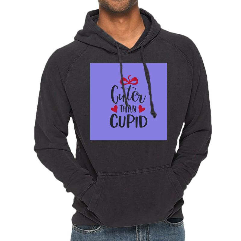 Cuter Than Cupid Poster Music Vintage Hoodie | Artistshot