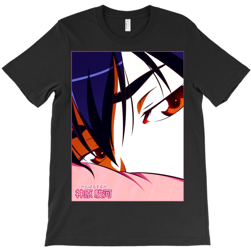 Kanbaru Suruga Poster Hippie (1) T-shirt | Artistshot