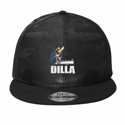 Dilla Embroidered Hat Camo Snapback Designed By Madhatter