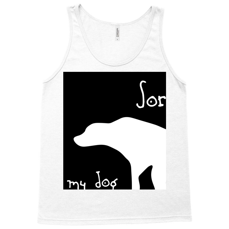 My Dog Was Pooping Poster 80s Tank Top | Artistshot