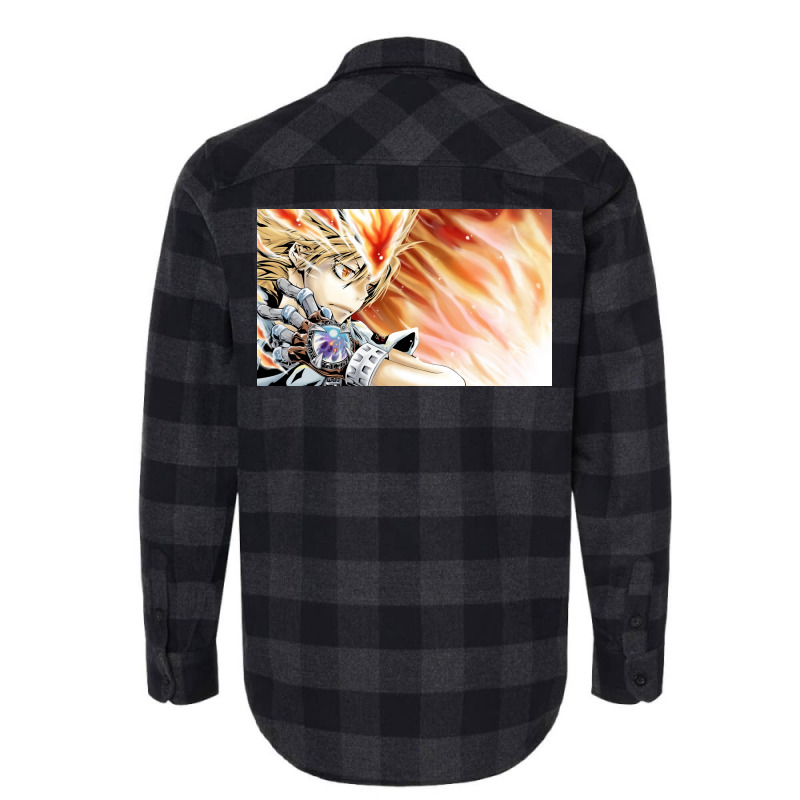 Katekyo Hitman Reborn Poster Vintage Flannel Shirt | Artistshot