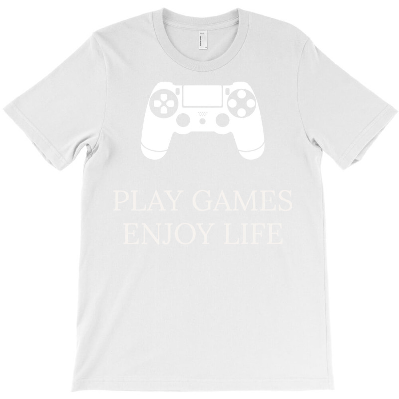 Play Games Enjoy Life V2 Blue Active Tshirt Summer T-shirt | Artistshot