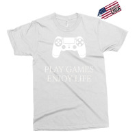 Play Games Enjoy Life V2 Blue Active Tshirt Summer Exclusive T-shirt | Artistshot