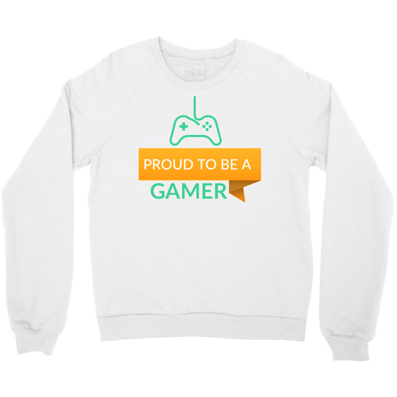 Proud To Be A Gamer Classic Tshirt Aesthetic Crewneck Sweatshirt | Artistshot