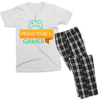 Proud To Be A Gamer Classic Tshirt Aesthetic Men's T-shirt Pajama Set | Artistshot