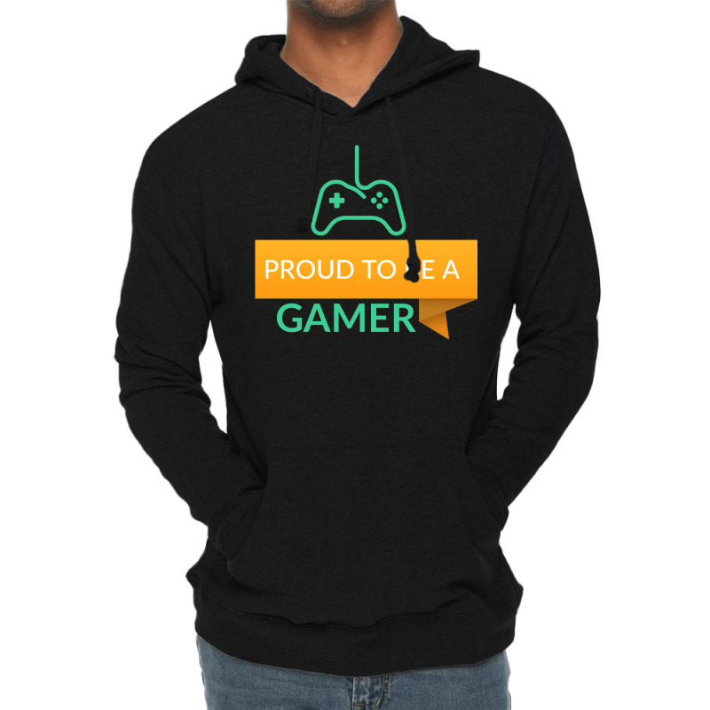 Proud To Be A Gamer Classic Tshirt Aesthetic Lightweight Hoodie | Artistshot