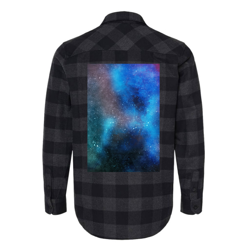 Space Lost In Space Stickers Space Prints Poster Music Flannel Shirt | Artistshot