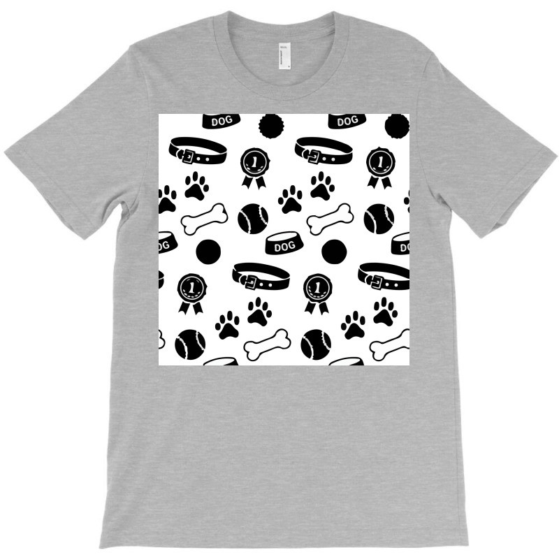 Seamless Pattern With Dog S Poster Boy T-shirt | Artistshot