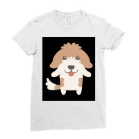 Petit Basset Griffon Vendeen Gift Idea Poster Aesthetic Ladies Fitted T-shirt | Artistshot