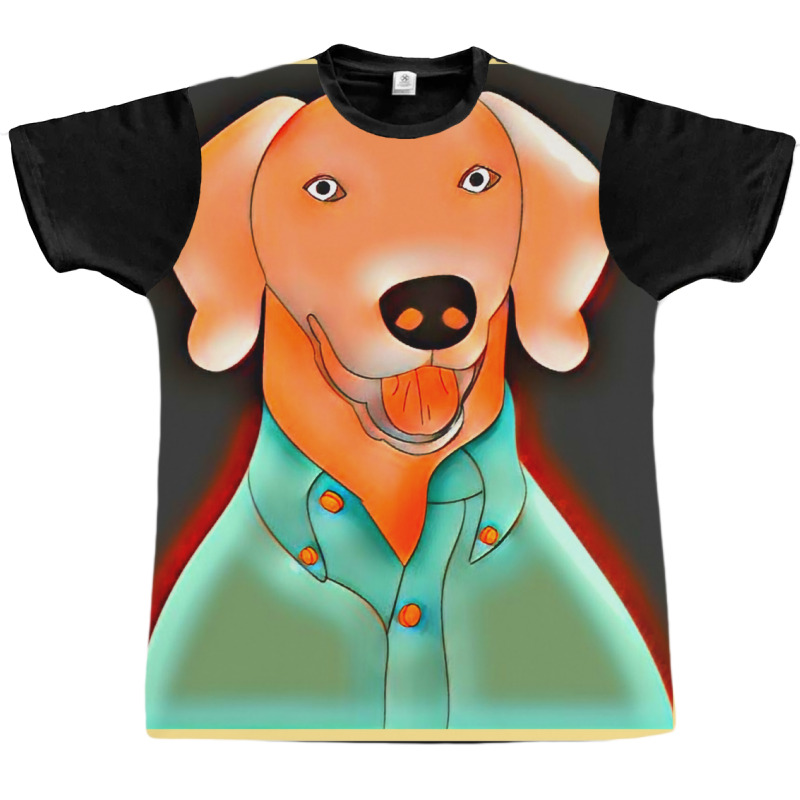 Surprised Shocked Dog Face Meme Poster Tumblr Graphic T-shirt | Artistshot