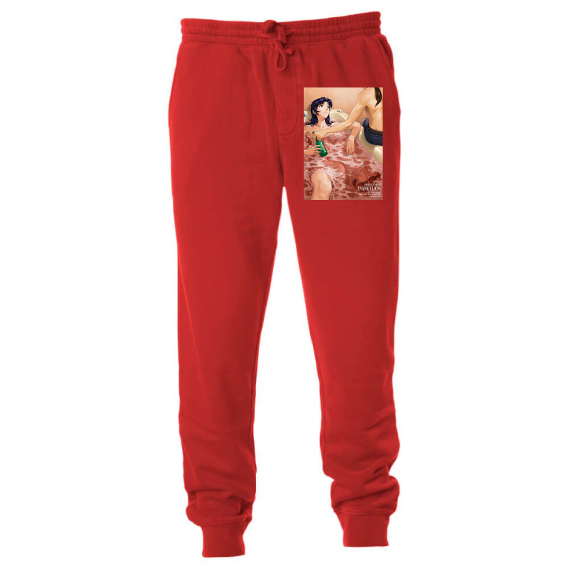 Misato Amp Kaji Evangelion 25th Poster Unisex Jogger | Artistshot