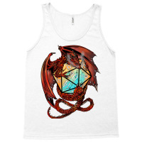 Red Dragon Dice Classic Tshirt Girl Yellow Tank Top | Artistshot