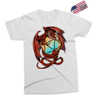 Red Dragon Dice Classic Tshirt Girl Yellow Exclusive T-shirt | Artistshot