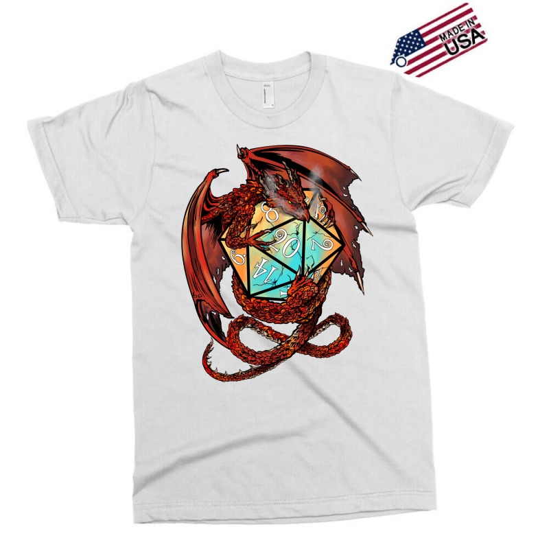 Red Dragon Dice Classic Tshirt Girl Yellow Exclusive T-shirt | Artistshot