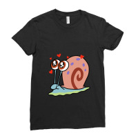 Gary The Snail 12 Ladies Fitted T-shirt | Artistshot