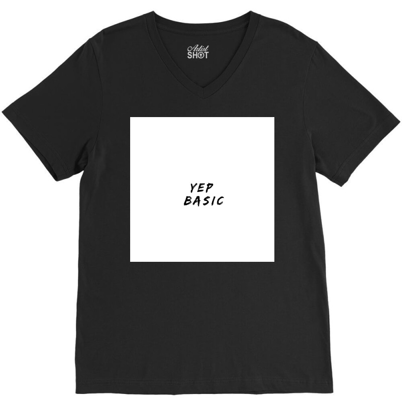 Yep Basic  Nature V-Neck Tee by atitikanokok | Artistshot