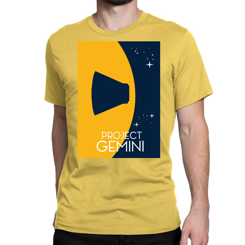 Project Gemini Space Art Poster Print Poster Music Classic T-shirt by eizanakomor | Artistshot