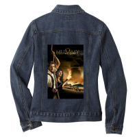 Key Art Of The Mummy My Favorite People 1 Ladies Denim Jacket | Artistshot