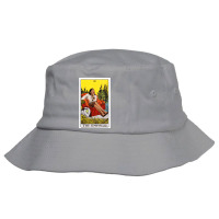 Alexandria Ocasio Cortez Aoc Empress Tarot Card   Hipster Bucket Hat | Artistshot