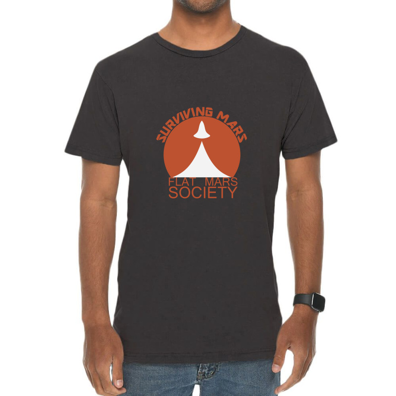 Surviving Mars   Flat Mars Society Vintage T-shirt | Artistshot