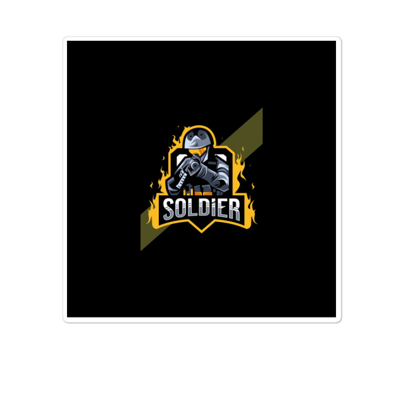 Soldier Chiffon Top Boy Sticker | Artistshot