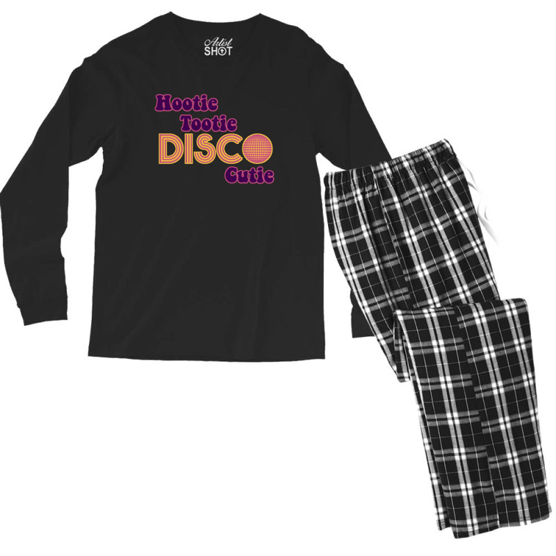 Hootie Tootie Disco Cutie 1 Men's Long Sleeve Pajama Set | Artistshot