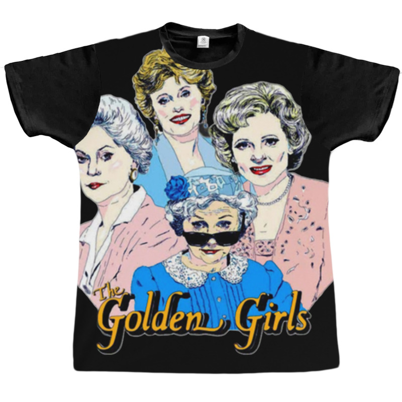 Goldengirls Classic Poster Hippie Travel Graphic T-shirt | Artistshot