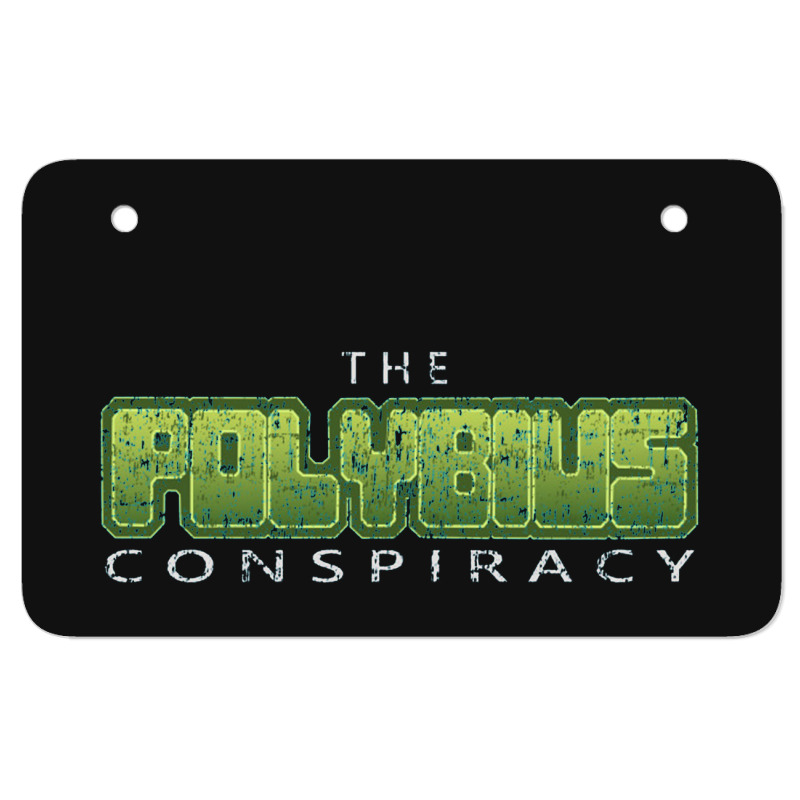 The Polybius Conspiracy   Urban Legend Atv License Plate | Artistshot