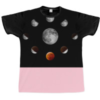 Spectacular Eclipse Stages Poster Travel Graphic T-shirt | Artistshot