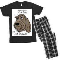 Spinone Italiano Nice Dog Poster Men's T-shirt Pajama Set | Artistshot