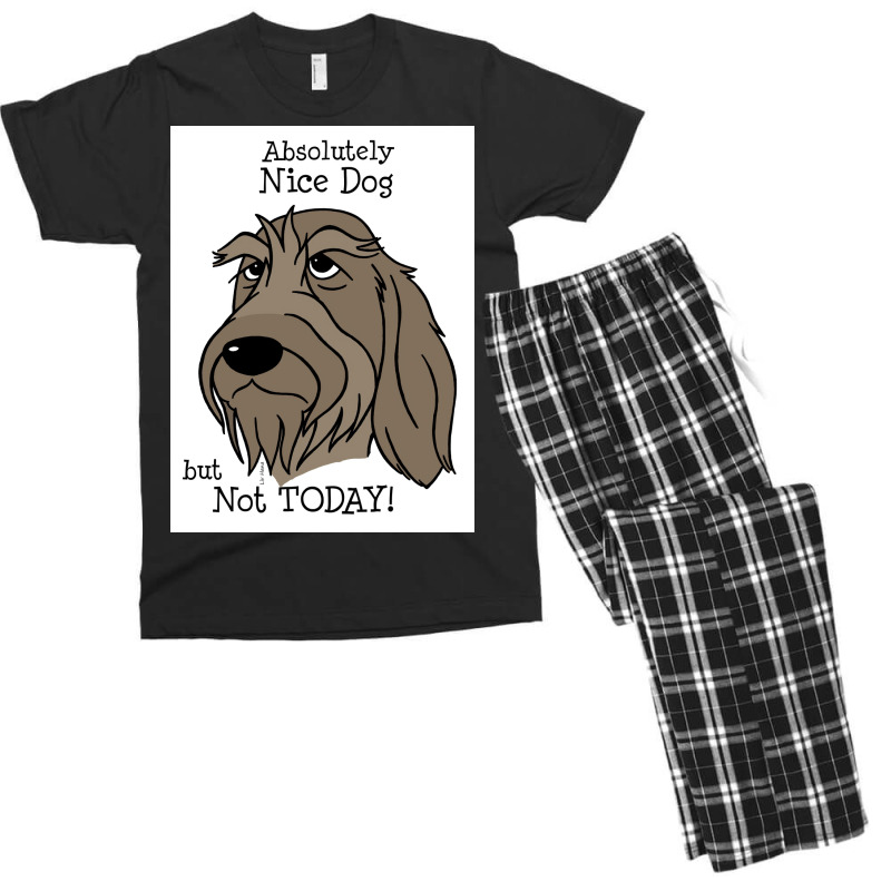 Spinone Italiano Nice Dog Poster Men's T-shirt Pajama Set by bebbahctinb | Artistshot