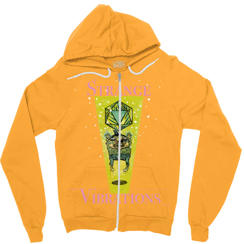 Strange Vibrations Classic Tshirt Trending Zipper Hoodie | Artistshot