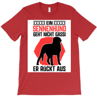 Swiss Mountain Dog Walking Farm Dog Saying Poster Aesthetic T-shirt | Artistshot