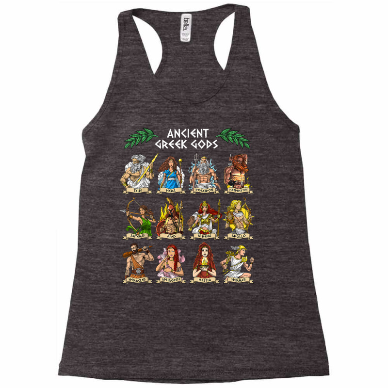 Greek Mythology Gods Ancient Greece T Shirt Racerback Tank | Artistshot