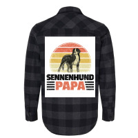 Swiss Mountain Dog Dad Mountain Dog Owner Gift Poster Hipster Flannel Shirt | Artistshot