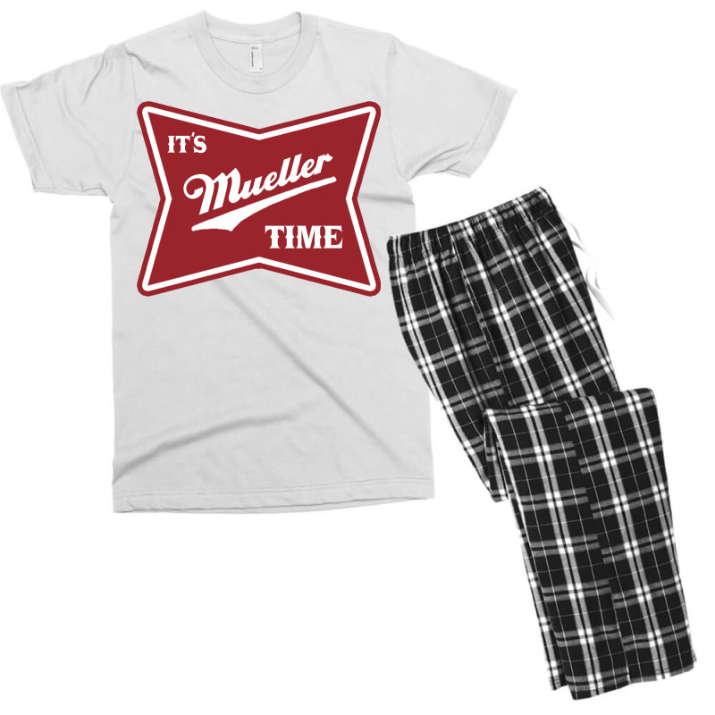 Itampampamp39s Mueller Time   Trending Men's T-shirt Pajama Set | Artistshot