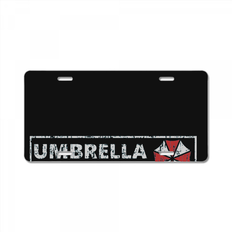 Umbrella Vaccination License Plate | Artistshot