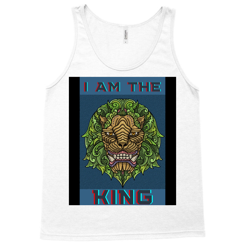 I Am Vneck Poster Tank Top | Artistshot