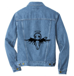 Custom Devil Emo Men Denim Jacket By 