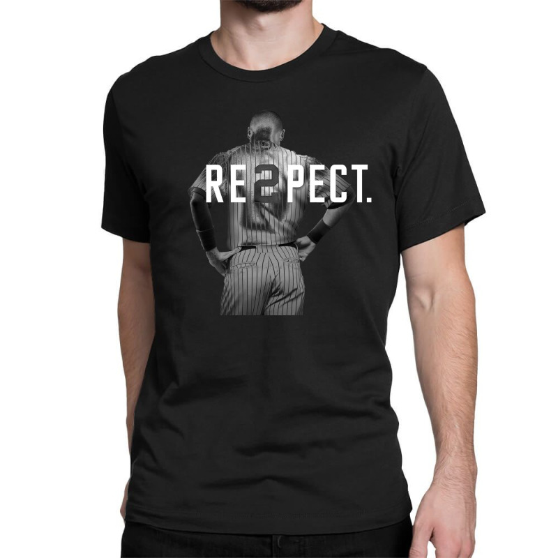 Hottertees Inspired Vintage Derek Jeter Respect T Shirt