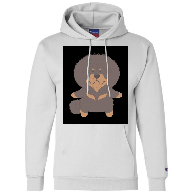 Tibetan Mastiff Gift Idea Poster Hippie Champion Hoodie | Artistshot