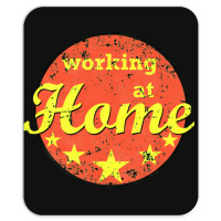 Working At Home   Online Mousepad | Artistshot