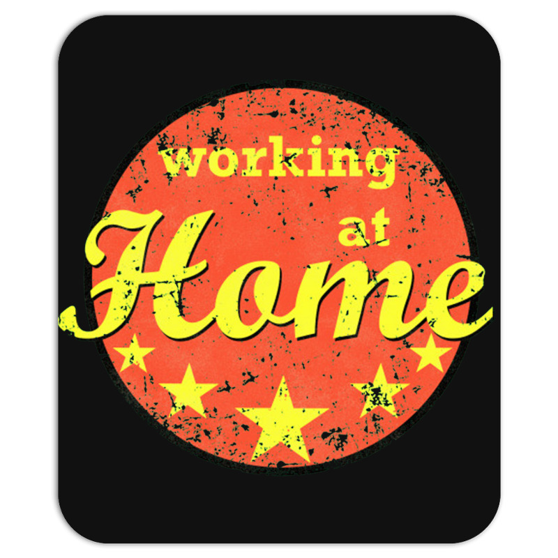 Working At Home   Online Mousepad | Artistshot