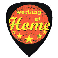 Working At Home   Online Shield S Patch | Artistshot