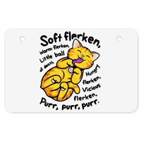 Soft Flerken Cat Lover Atv License Plate | Artistshot