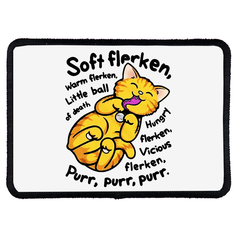 Soft Flerken Cat Lover Rectangle Patch | Artistshot